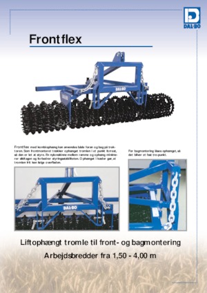 Rodillos para prado y campo DAL-BO FrontFlex 400