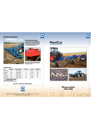 Rodillos para prado y campo DAL-BO MaxiCut 200