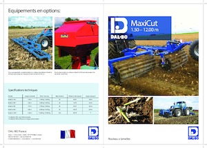 Rodillos para prado y campo DAL-BO MaxiCut 150