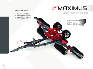 Rodillos para prado y campo Expom® Maximus 15.3