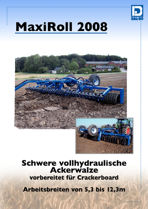 Rodillos para prado y campo DAL-BO MaxiRoll 760