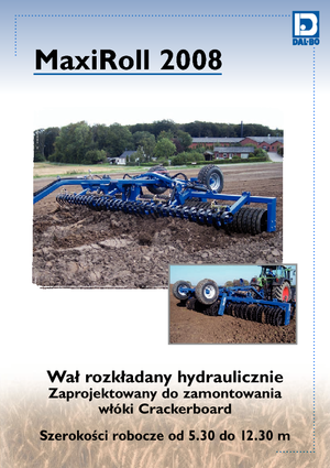 Rodillos para prado y campo DAL-BO MaxiRoll 760