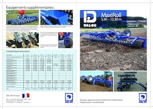 Rodillos para prado y campo DAL-BO MaxiRoll 630