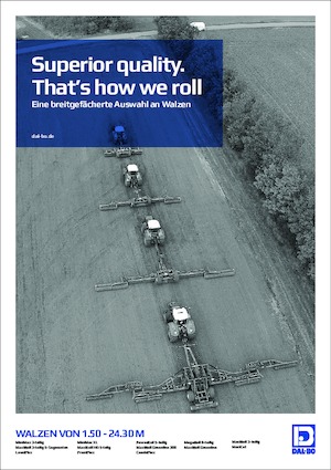 Rodillos para prado y campo DAL-BO MaxiRoll 1230 HD