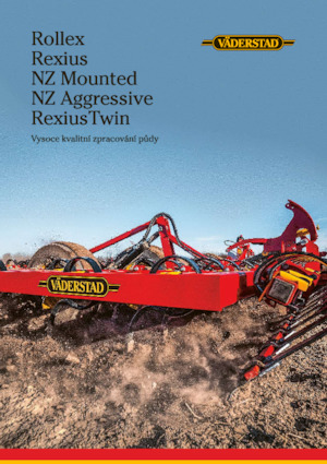 Rodillos para prado y campo Väderstad Rexius 1230