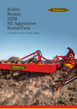 Rodillos para prado y campo Väderstad Rexius 1230