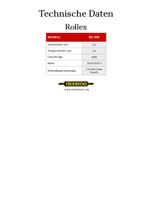 Rodillos para prado y campo Väderstad Rollex 620