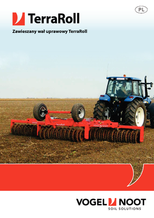 Rodillos para prado y campo Vogel & Noot TerraRoll 850