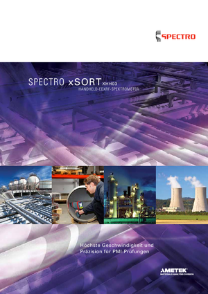 Analizadores para metal Spectro SPECTRO xSORT