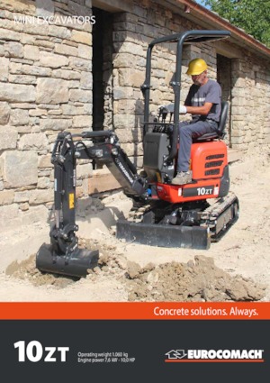 Miniexcavadoras Eurocomach 10 ZT