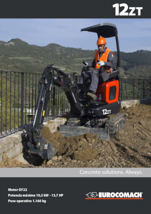 Miniexcavadoras Eurocomach 12 ZT