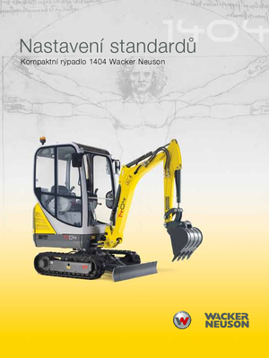 Miniexcavadoras Wacker Neuson 1404