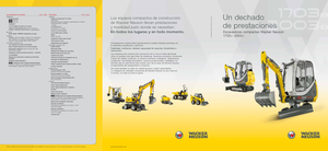 Miniexcavadoras Wacker Neuson 1703