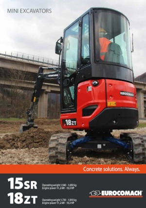 Miniexcavadoras Eurocomach 18 ZT