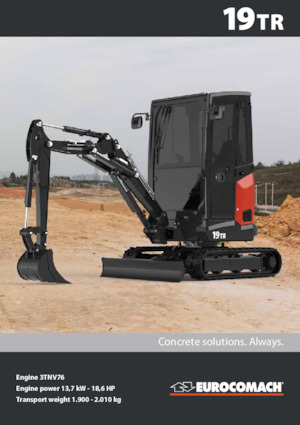 Miniexcavadoras Eurocomach 19 TR