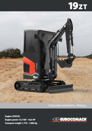 Miniexcavadoras Eurocomach 19 ZT