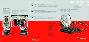 Miniexcavadoras Neuson 2203