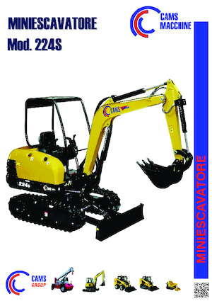 Miniexcavadoras Cams 224S