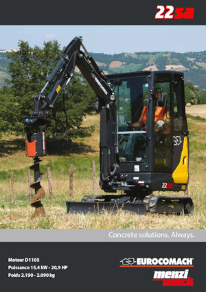 Miniexcavadoras Eurocomach 22sa