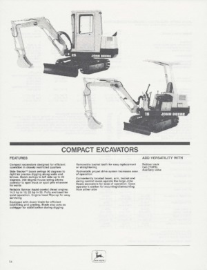 Miniexcavadoras John Deere Construction 25