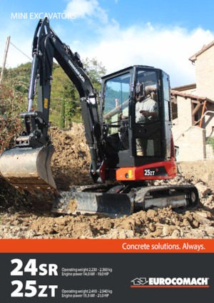 Miniexcavadoras Eurocomach 25 ZT