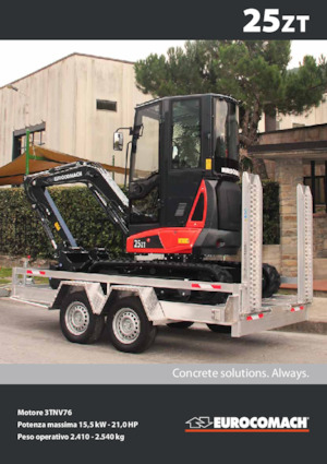Miniexcavadoras Eurocomach 25 ZT