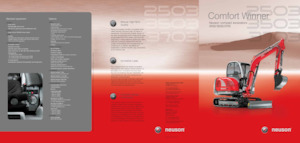 Miniexcavadoras Neuson 2503