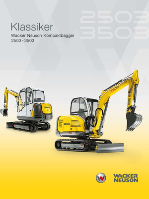 Miniexcavadoras Wacker Neuson 3503