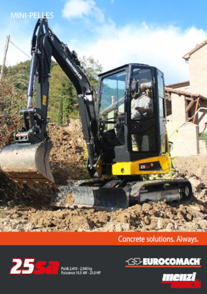 Miniexcavadoras Eurocomach 25sa