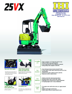 Miniexcavadoras IHI 25VX