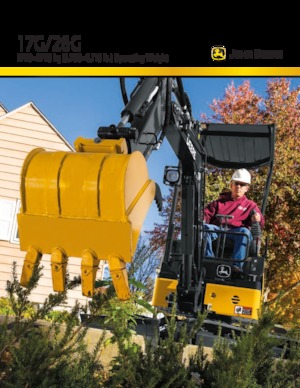 Miniexcavadoras John Deere Construction 17G