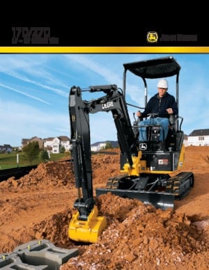Miniexcavadoras John Deere Construction 17D