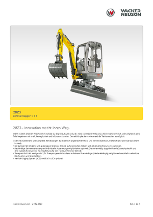 Miniexcavadoras Neuson 28 Z 3