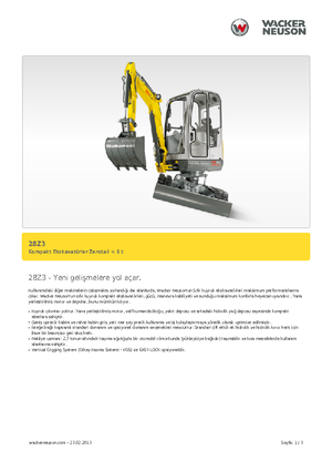 Miniexcavadoras Neuson 28 Z 3