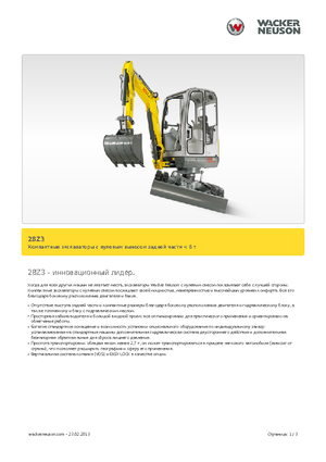 Miniexcavadoras Neuson 28 Z 3
