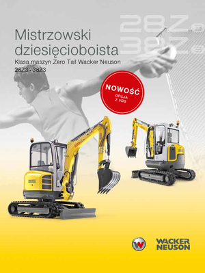 Miniexcavadoras Wacker Neuson 38 Z 3
