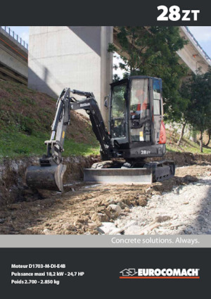 Miniexcavadoras Eurocomach 28 ZT