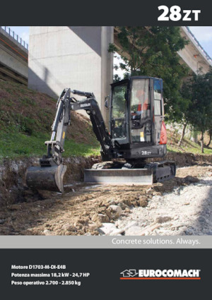 Miniexcavadoras Eurocomach 28 ZT