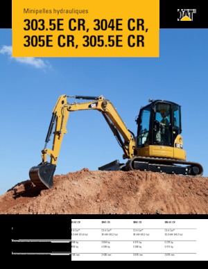 Miniexcavadoras Caterpillar 303.5E CR