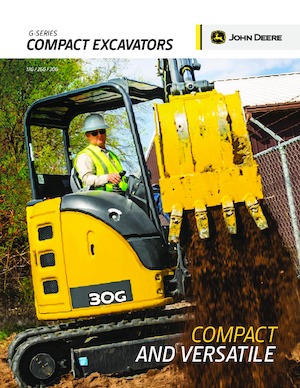 Miniexcavadoras John Deere Construction 30G