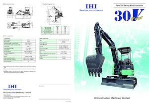 Miniexcavadoras Kato 30V4