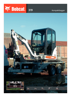 Miniexcavadoras Bobcat 319 K