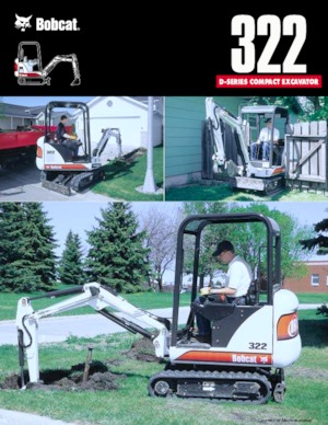 Miniexcavadoras Bobcat 322 D