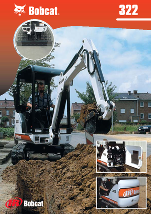 Miniexcavadoras Bobcat 322 G