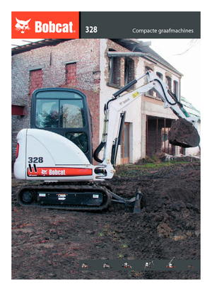 Miniexcavadoras Bobcat 328 G