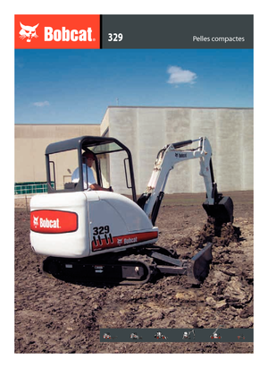 Miniexcavadoras Bobcat 329