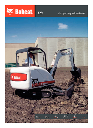 Miniexcavadoras Bobcat 329