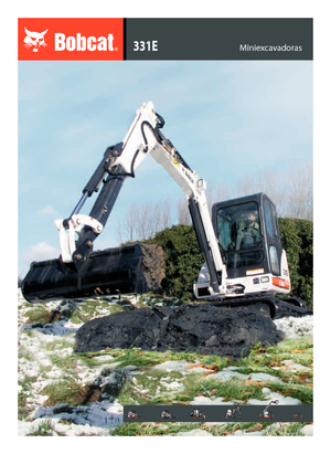 Miniexcavadoras Bobcat 331 E G