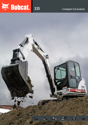 Miniexcavadoras Bobcat 335