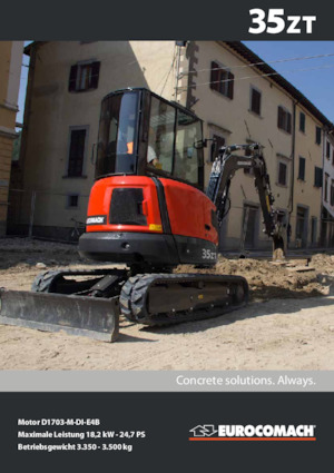 Miniexcavadoras Eurocomach 35 ZT
